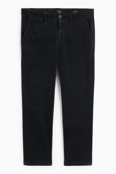 Chinos - regular fit - textured