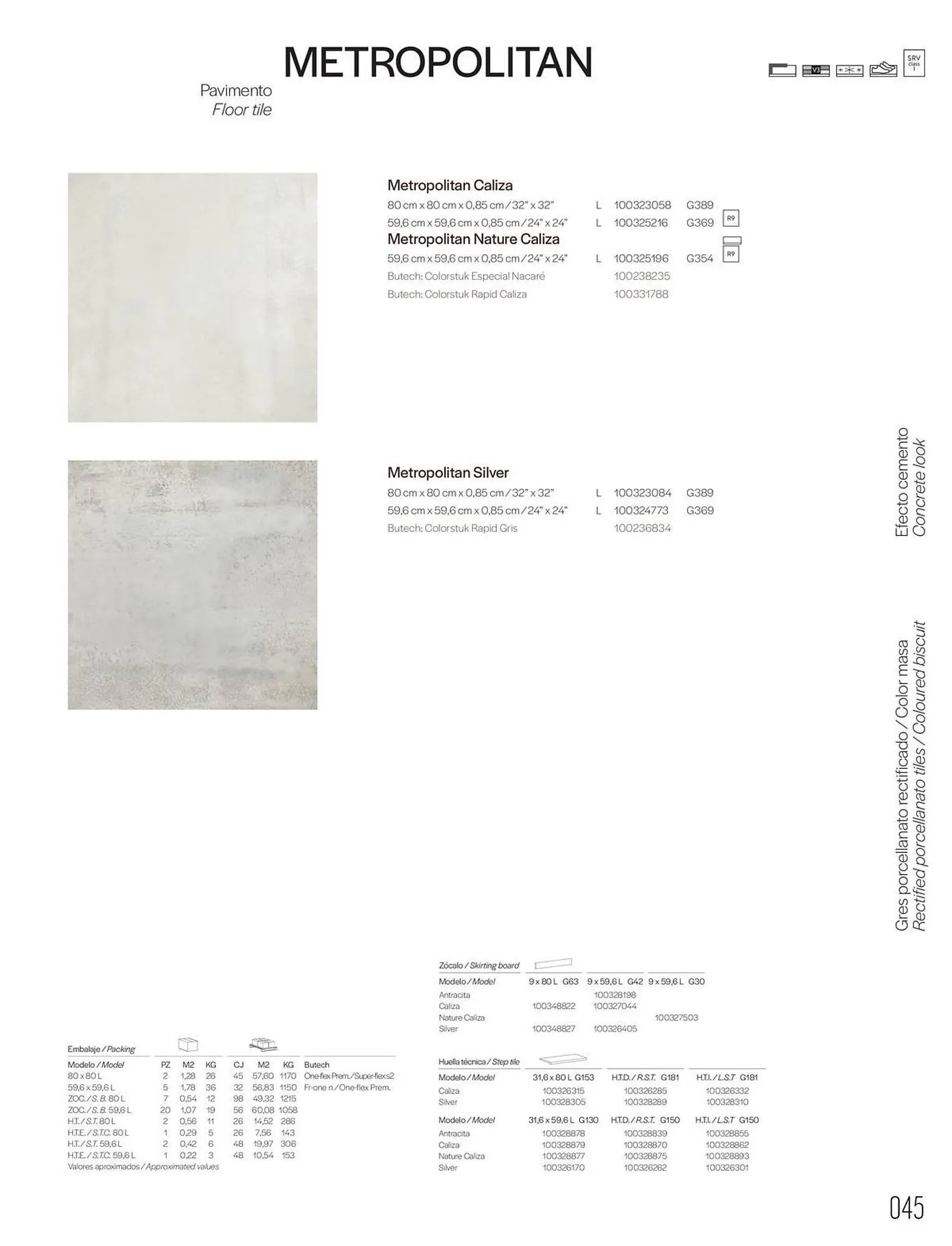 Catalogue Porcelanosa du 27 janvier au 31 décembre 2025 - Catalogue page 47