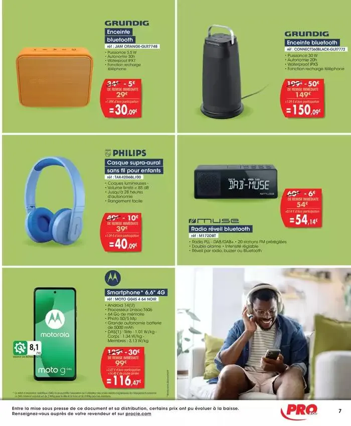 PRO&Cie - TOUJOURS LÀ POUR LES JOURS PRO&PRIX ! du 9 janvier au 25 janvier 2025 - Catalogue page 7