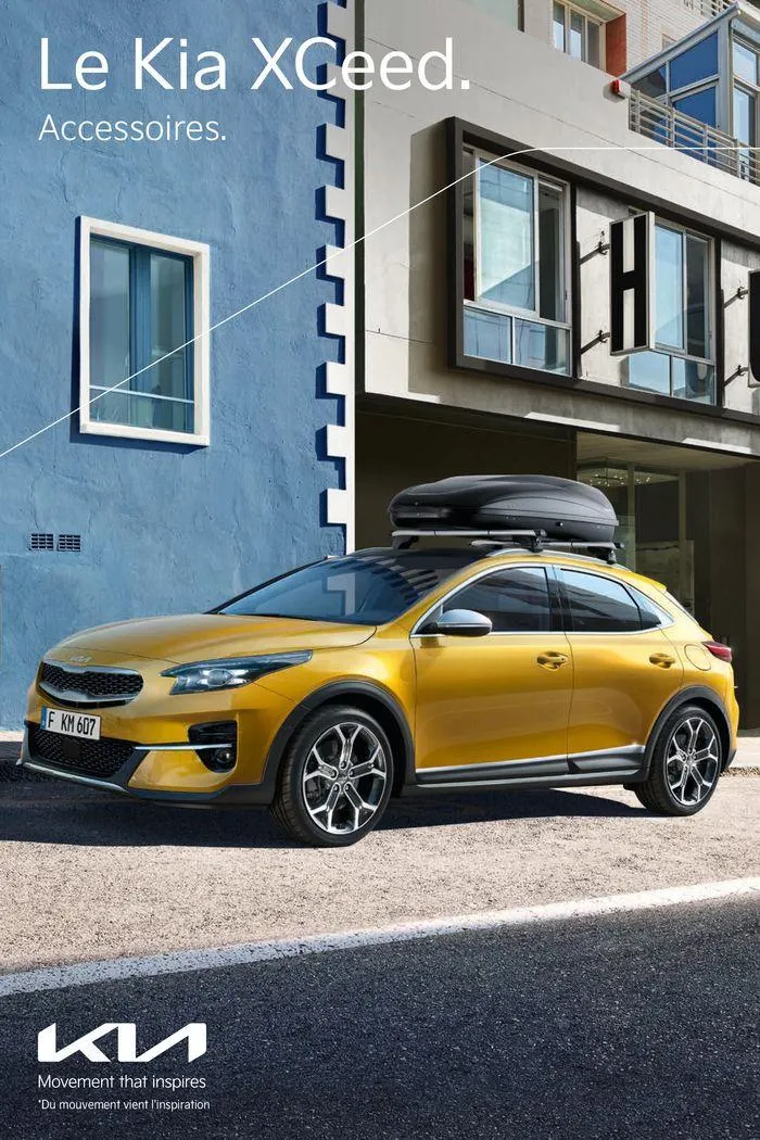 KIA XCeed - Accessoires du 13 juin au 4 juin 2025 - Catalogue page 1