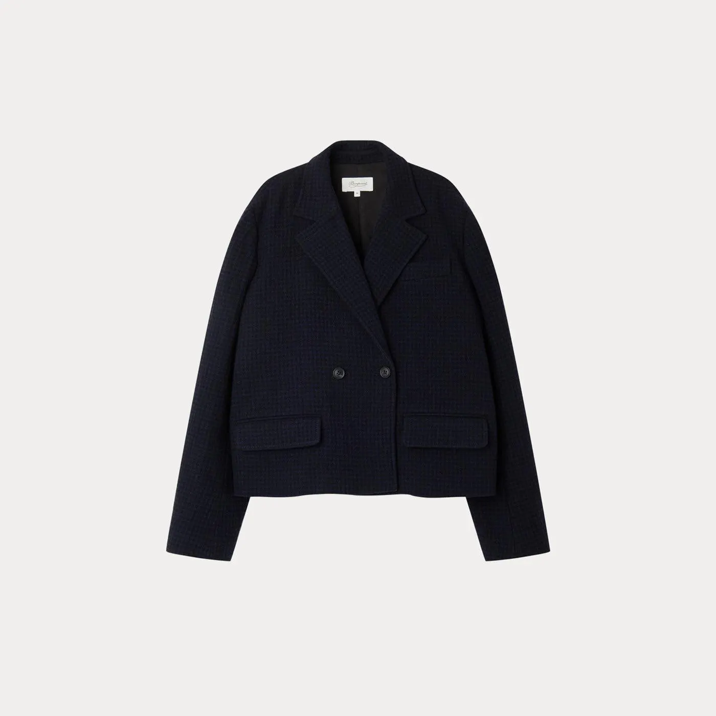 Veste Oxford bleu nuit