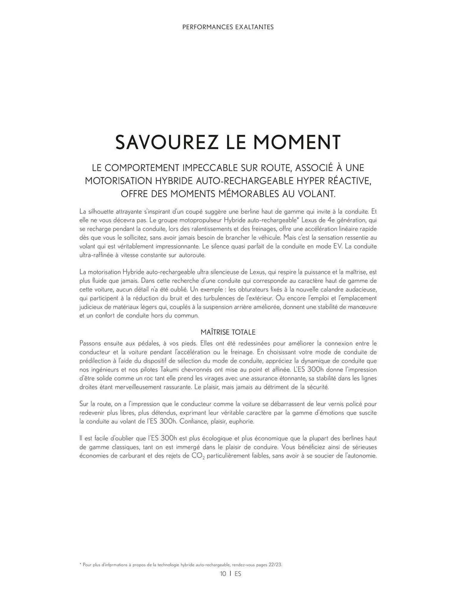 Catalogue Lexus du 27 mars au 27 mars 2026 - Catalogue page 10