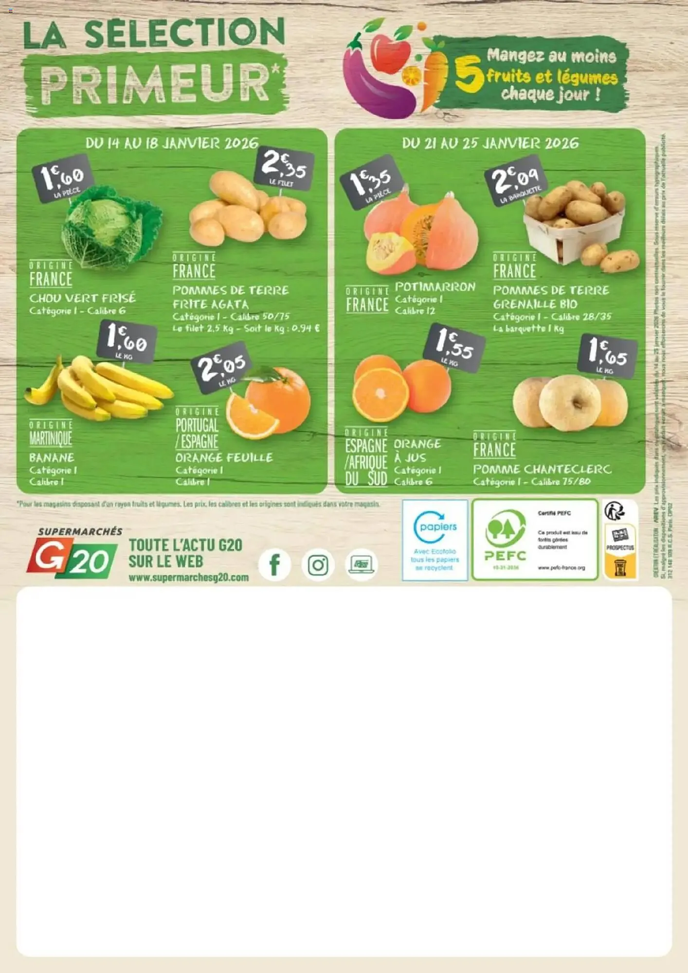 Catalogue G20 du 14 janvier au 25 janvier 2026 - Catalogue page 16