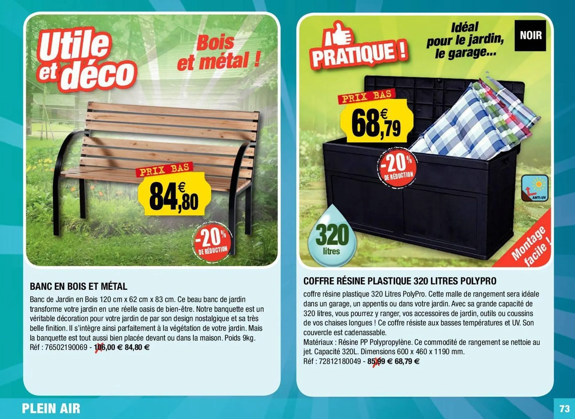 Catalogue Outiror du 27 novembre au 31 décembre 2023 - Catalogue page 76