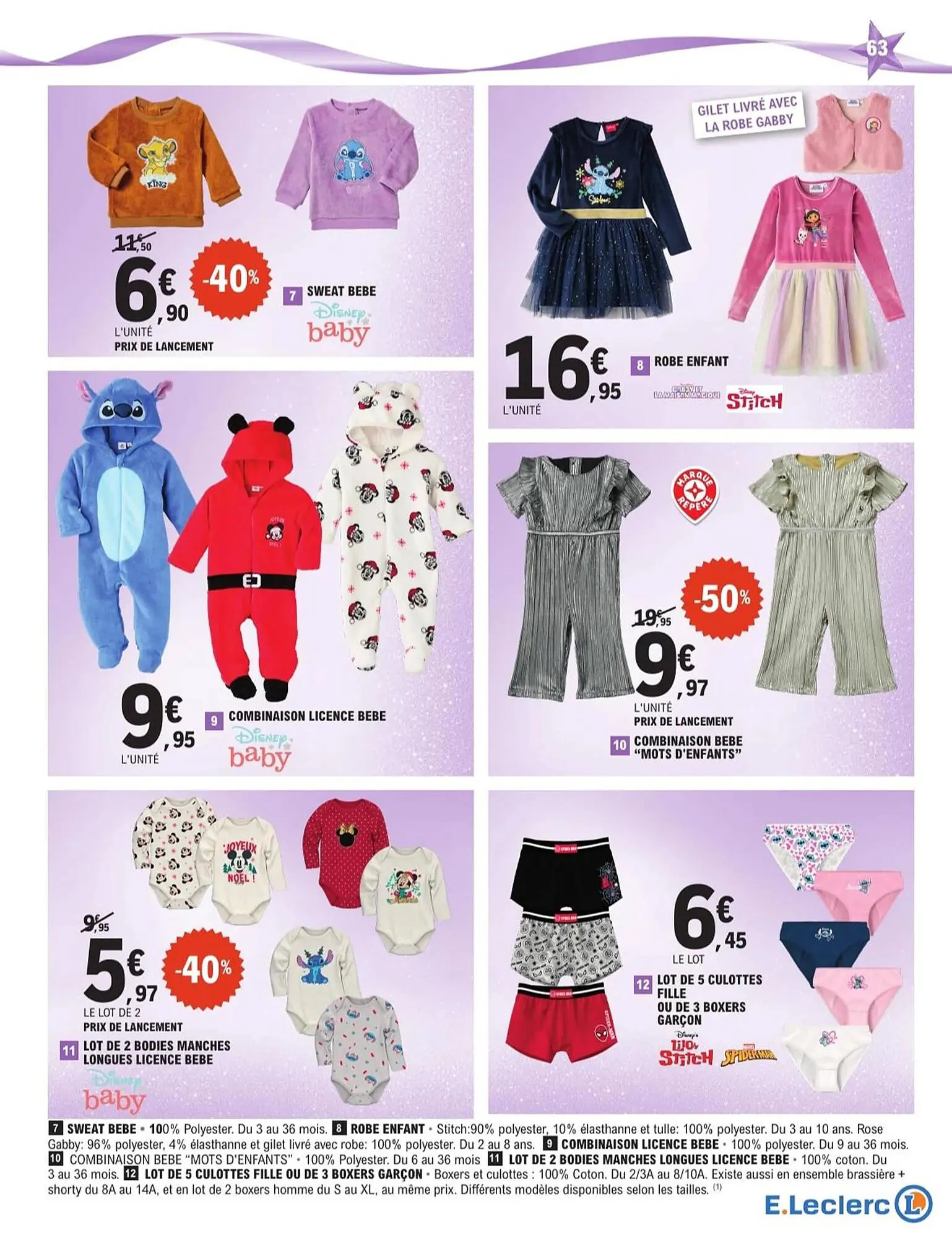 Catalogue E.Leclerc du 2 décembre au 20 décembre 2025 - Catalogue page 63