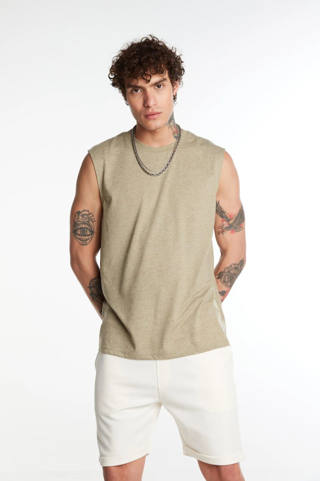 Débardeur à col rond