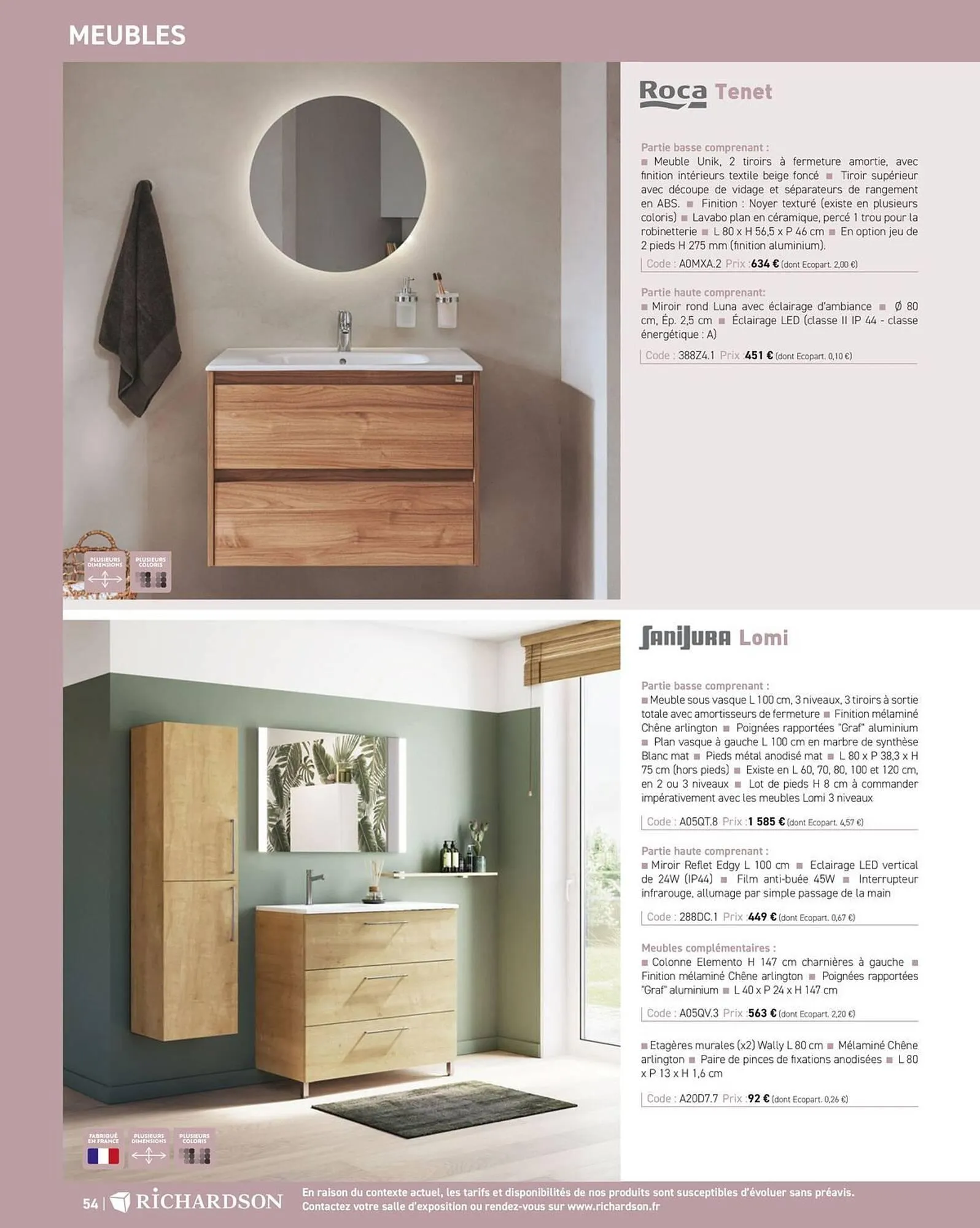 Catalogue Richardson du 11 avril au 31 décembre 2025 - Catalogue page 56