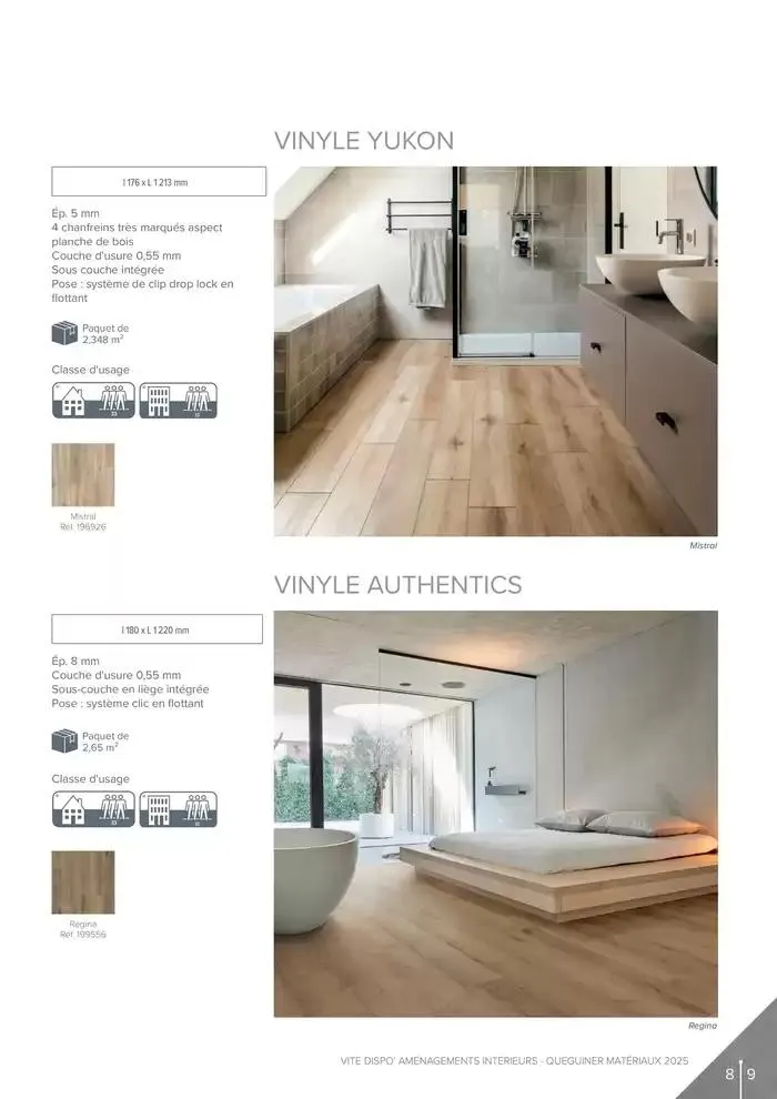 Aménagements Intérieurs du 20 janvier au 31 décembre 2025 - Catalogue page 9