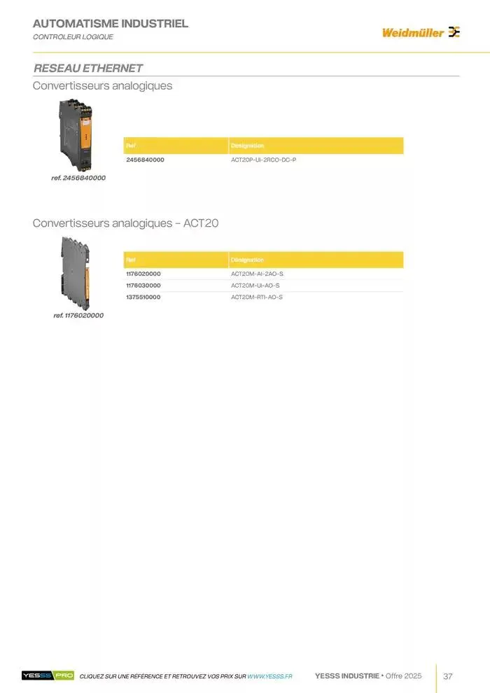 Industrie 2025 du 28 janvier au 31 décembre 2025 - Catalogue page 39