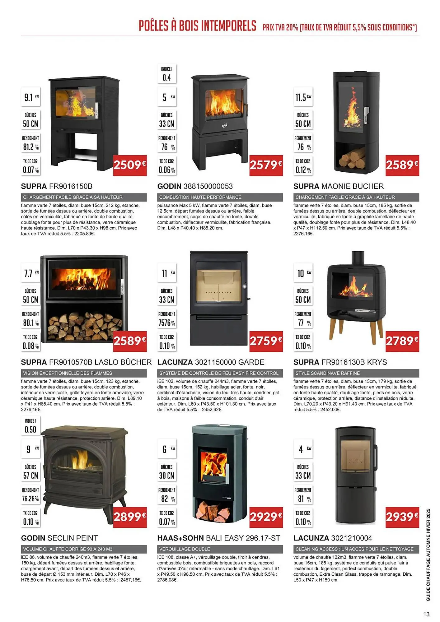 Catalogue Copra du 18 juin au 31 décembre 2025 - Catalogue page 13