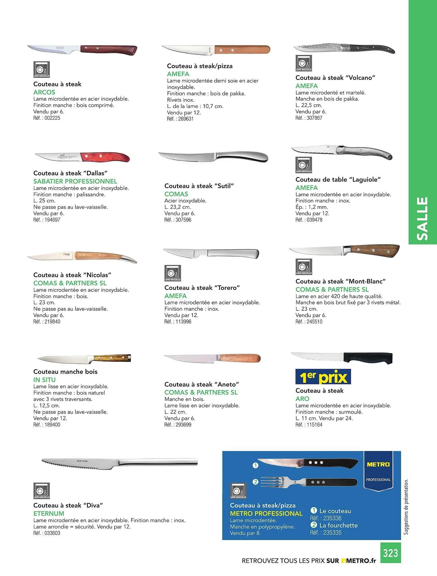 Catalogue METRO du 1 janvier au 31 décembre 2026 - Catalogue page 323