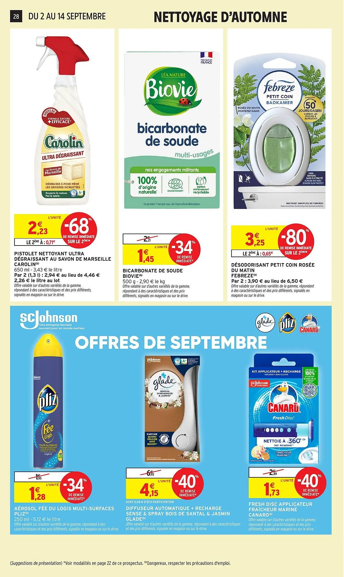 Catalogue Intermarché du 2 septembre au 14 septembre 2025 - Catalogue page 28