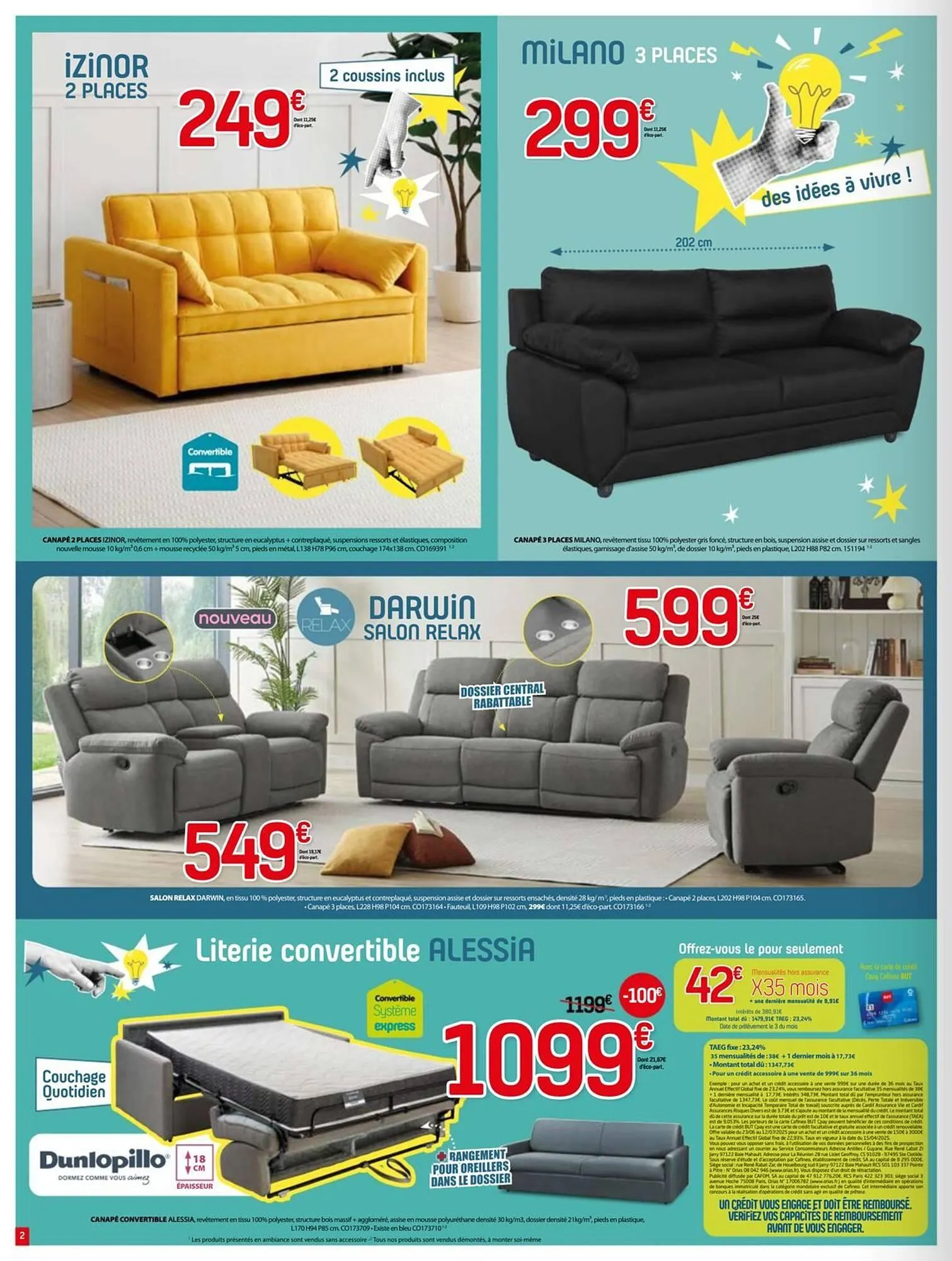 Catalogue BUT du 17 juin au 12 juillet 2025 - Catalogue page 2