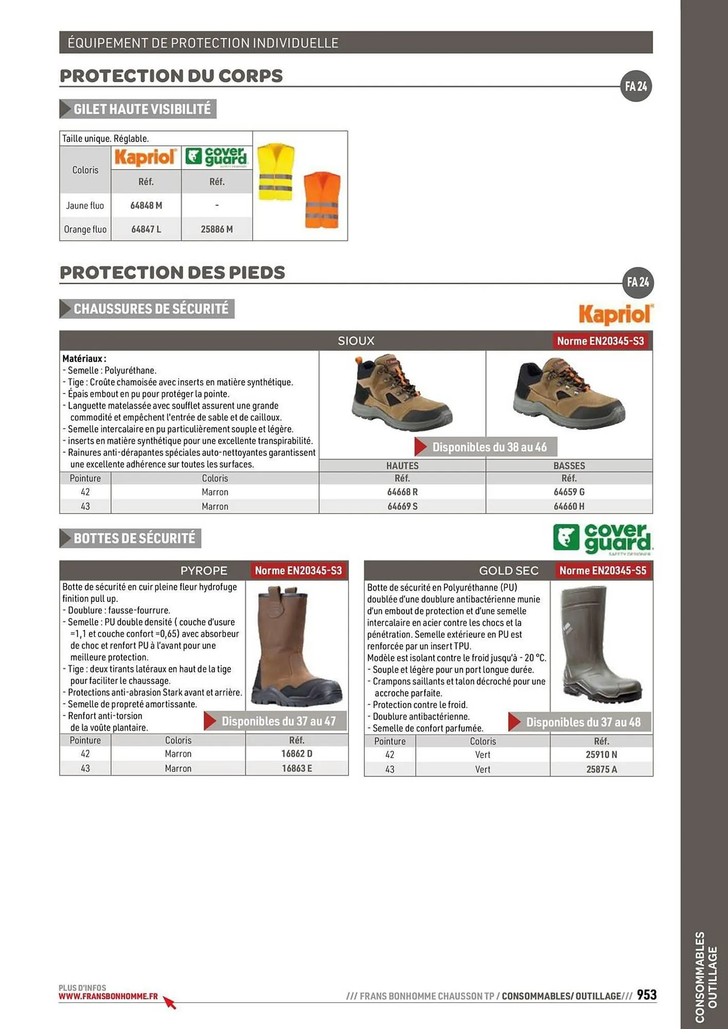 Catalogue Chausson Matériaux du 24 septembre au 31 décembre 2025 - Catalogue page 953