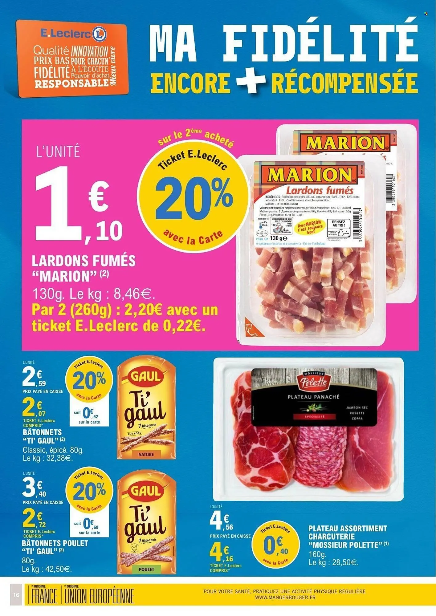 Catalogue E.Leclerc du 4 novembre au 16 novembre 2025 - Catalogue page 16