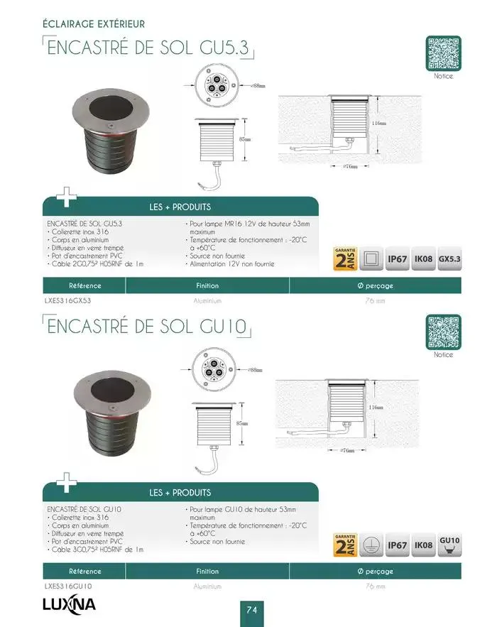 LUXNA 2025 du 1 janvier au 31 décembre 2026 - Catalogue page 76