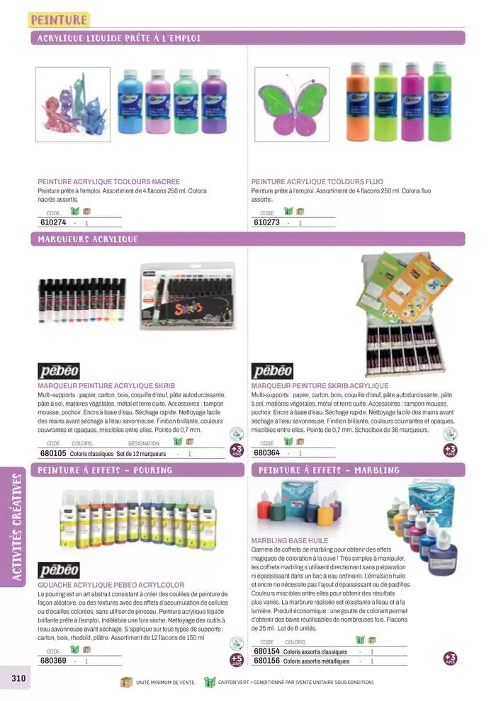 Nos Catalogues Thématiques du 1 janvier au 31 décembre 2025 - Catalogue page 312