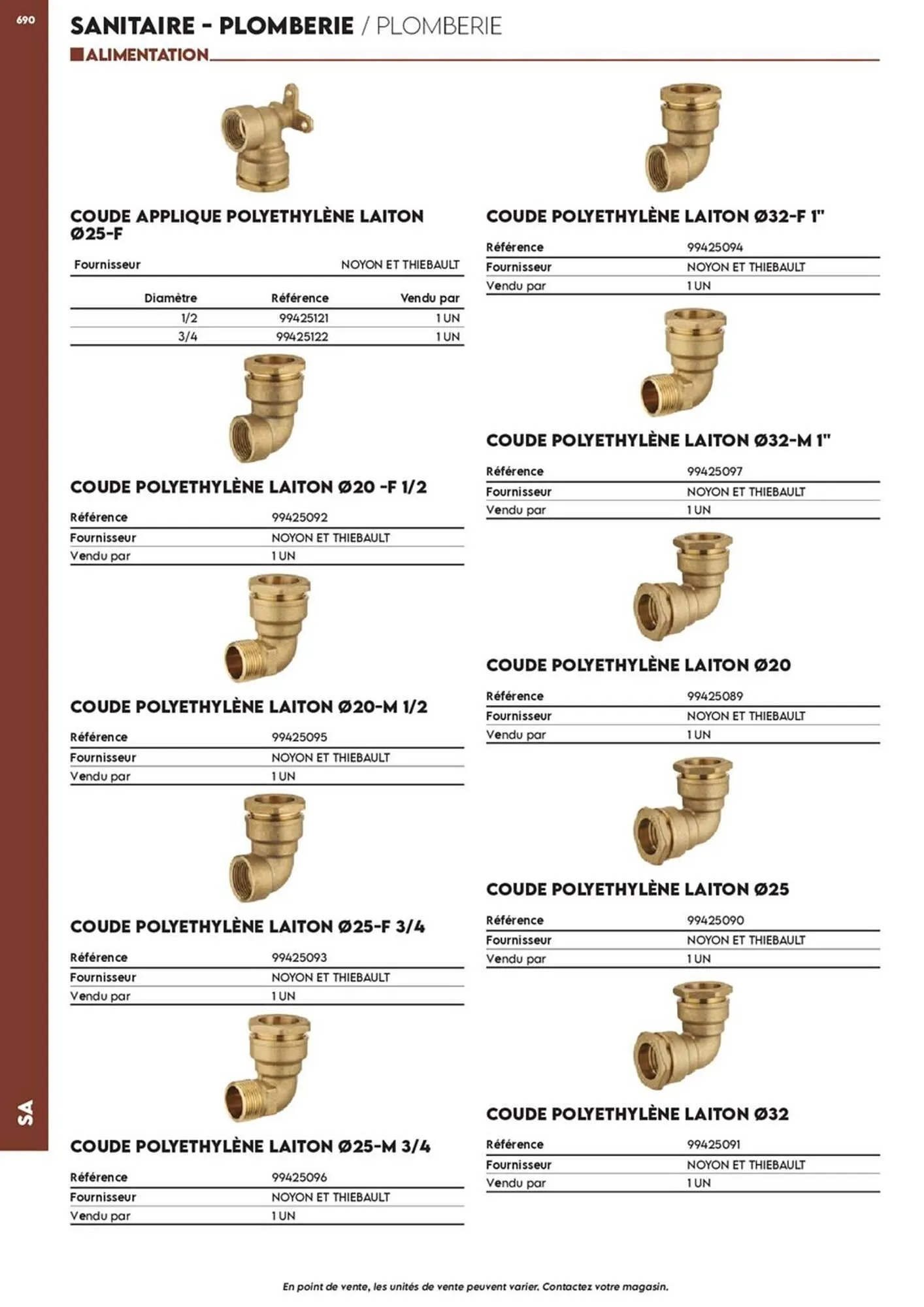 Catalogue Tout faire matériaux du 17 décembre au 30 décembre 2025 - Catalogue page 654