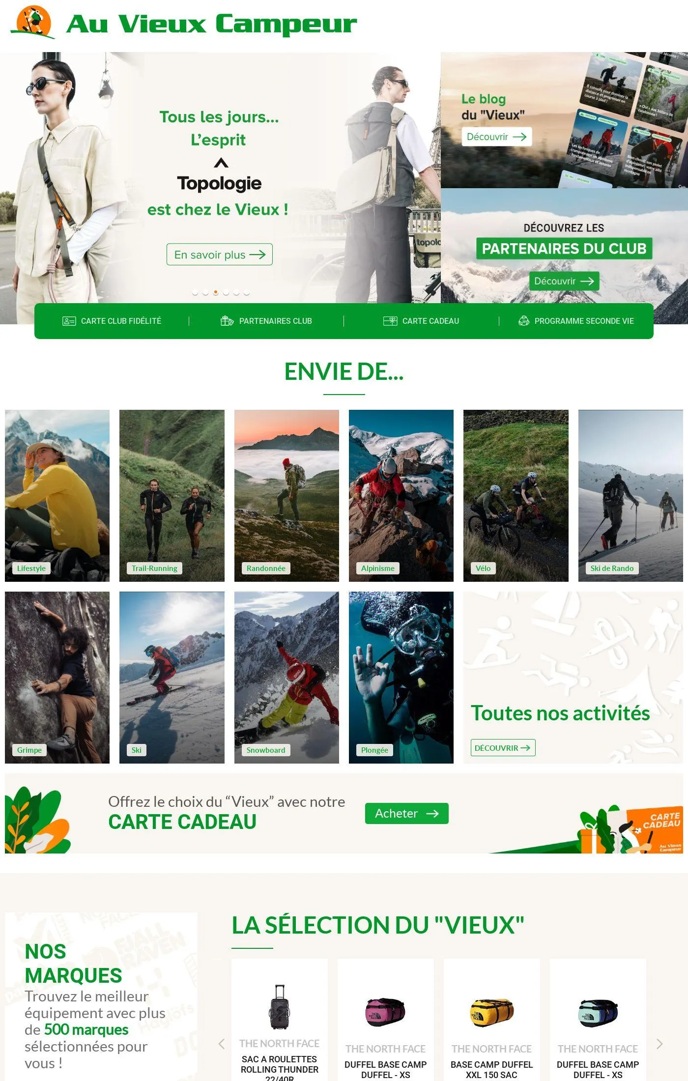 Au Vieux Campeur Catalogue actuel - 1