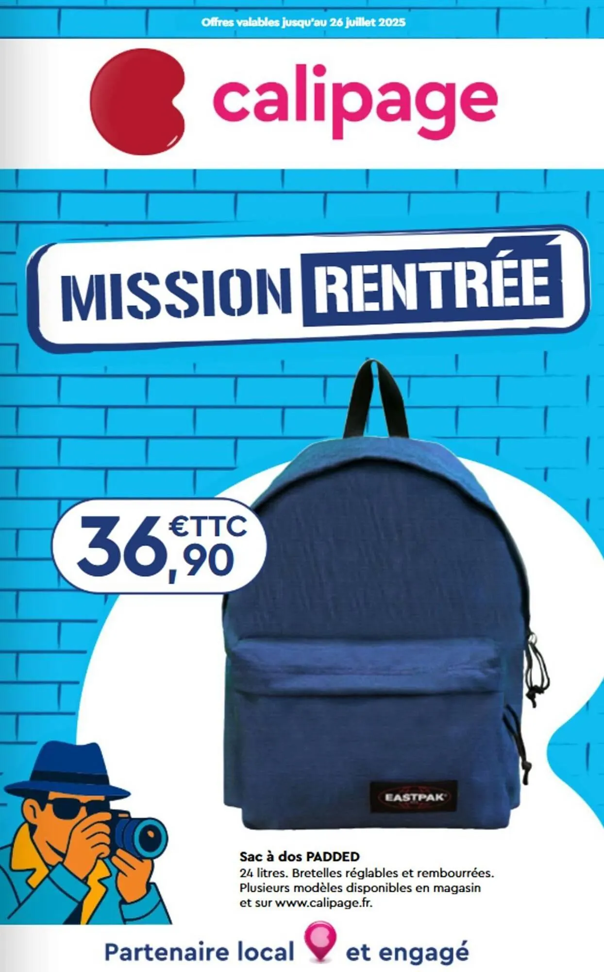 Catalogue Calipage du 10 juillet au 26 juillet 2025 - Catalogue page 1