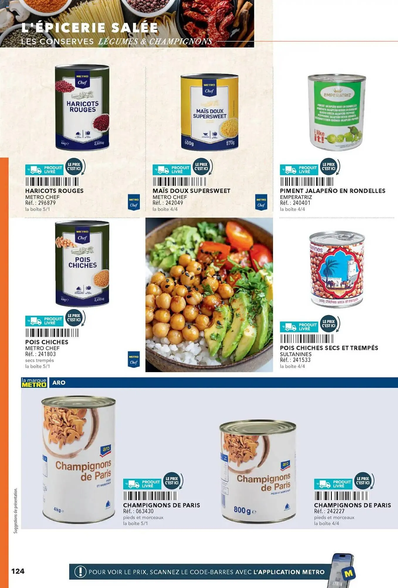 Catalogue METRO du 24 avril au 31 décembre 2025 - Catalogue page 124