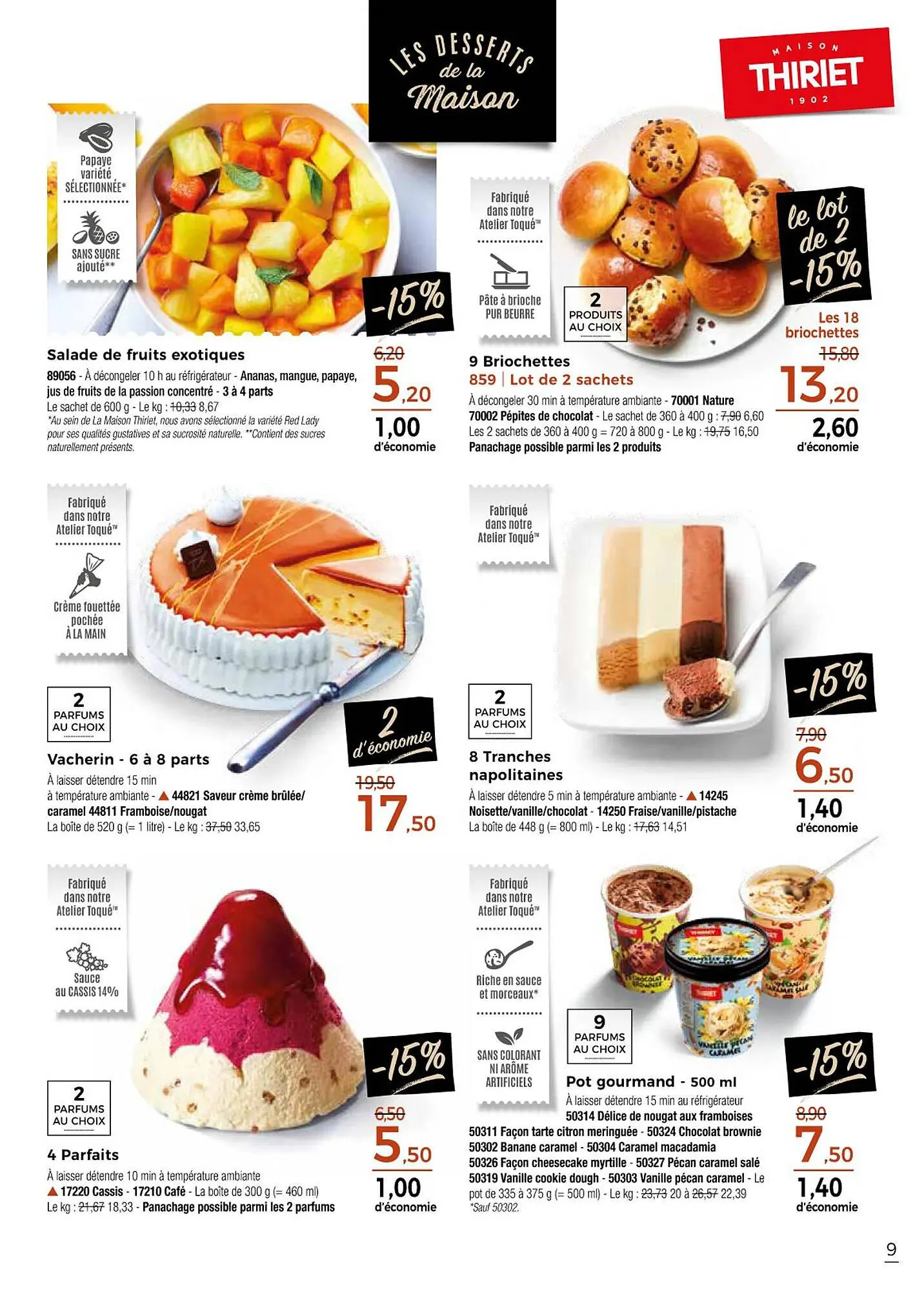 Catalogue Thiriet du 7 août au 4 septembre 2025 - Catalogue page 9