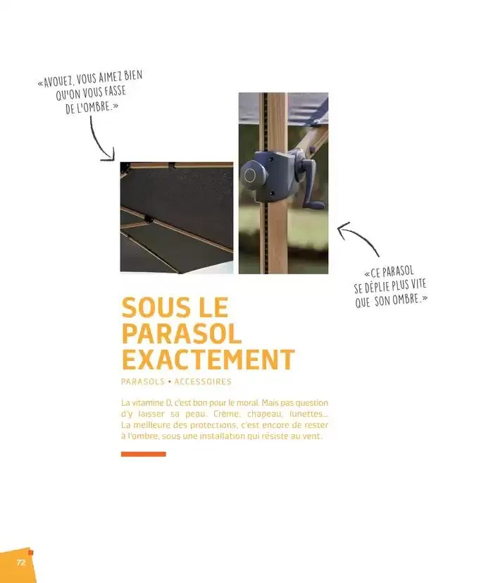 BARBEUC, SIESTE, PÉTANQUE PLACE À LA DÉTENTE du 27 février au 23 juin 2025 - Catalogue page 71