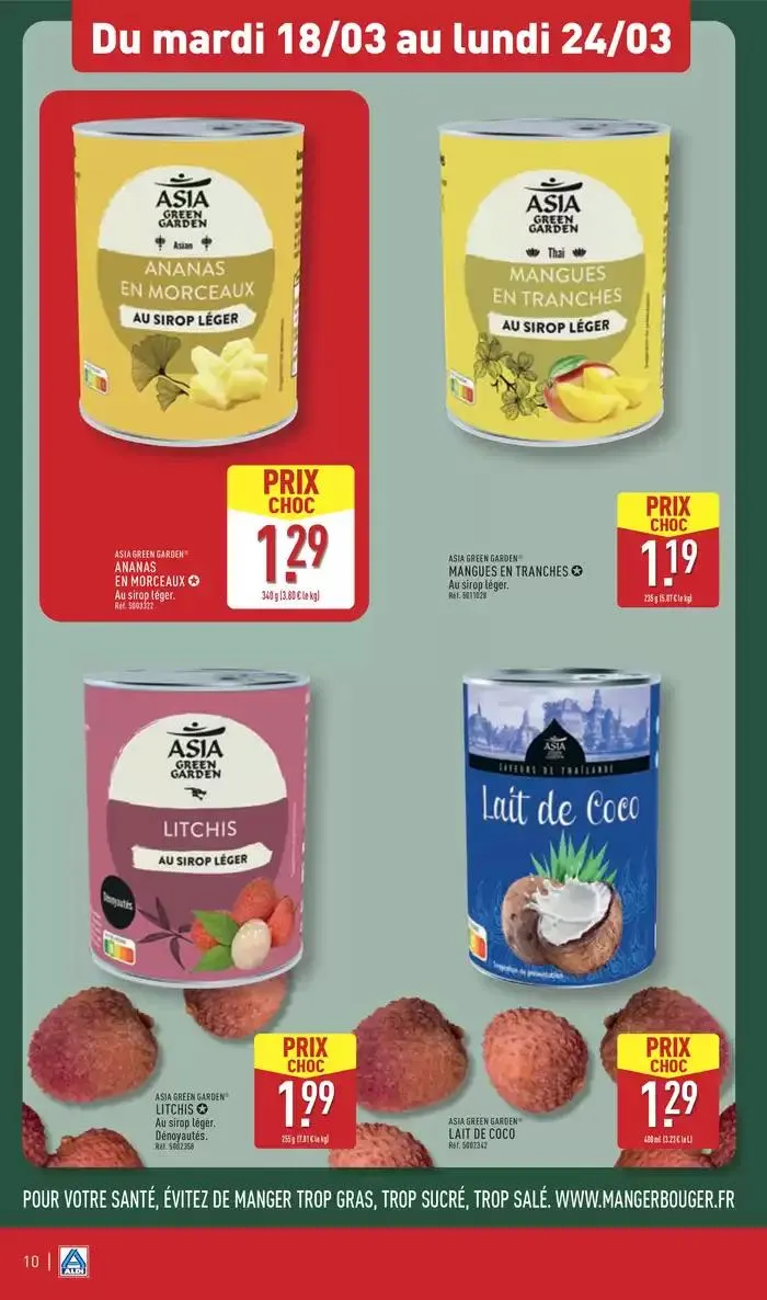 Arrivages marques Aldi à prix discount du 18 mars au 24 mars 2025 - Catalogue page 13