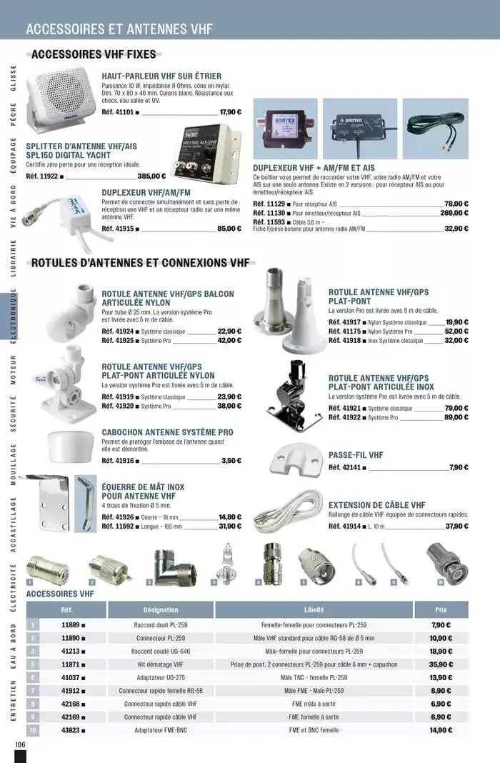Navigue  du 24 février au 31 décembre 2025 - Catalogue page 106