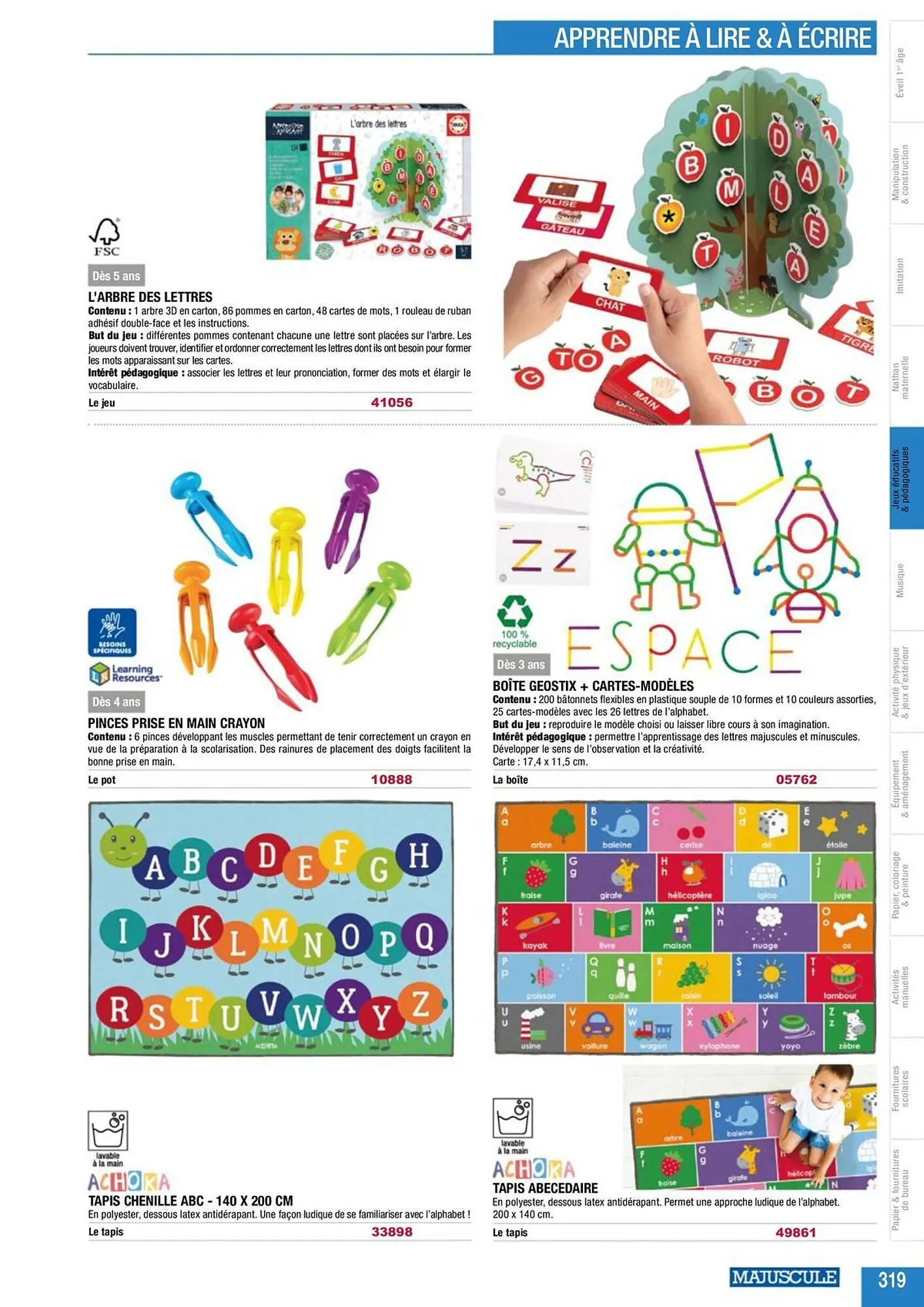 Catalogue Majuscule du 5 mars au 31 décembre 2025 - Catalogue page 343