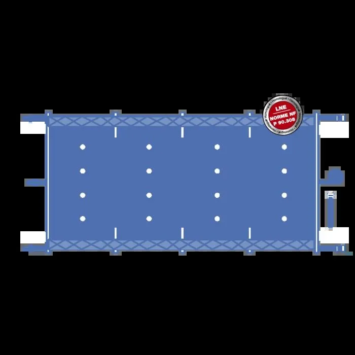 Bâche à barres 4S Luxe Irricover