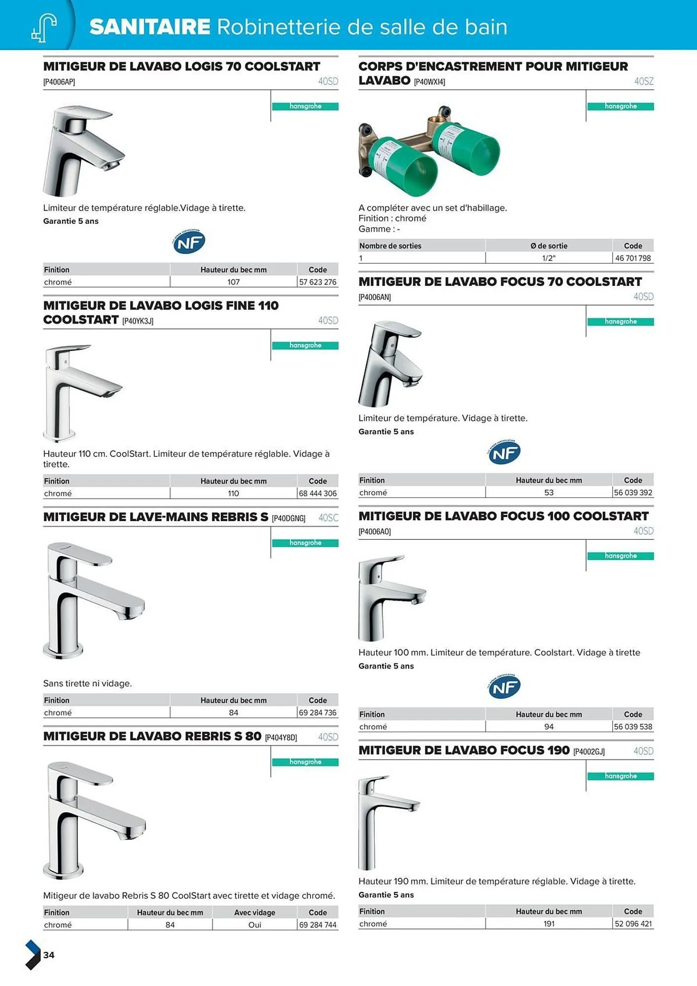 Catalogue Prolians du 2 octobre au 31 décembre 2025 - Catalogue page 34