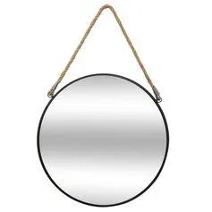 Miroir rond métal corde D55cm