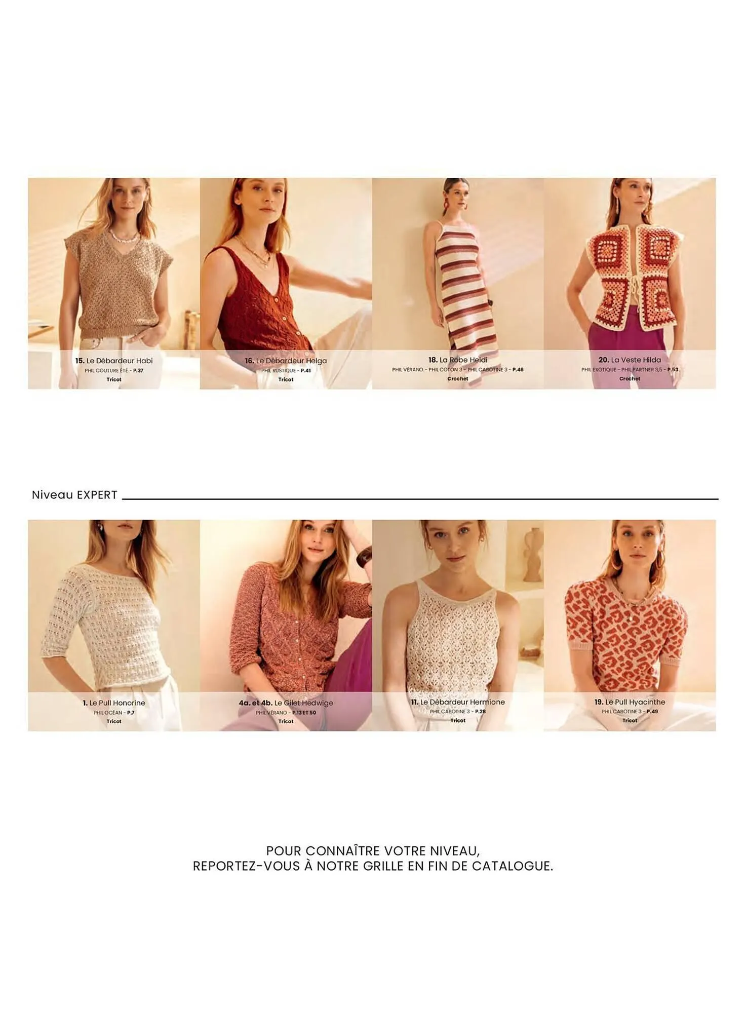 Catalogue Phildar du 30 avril au 1 octobre 2025 - Catalogue page 3