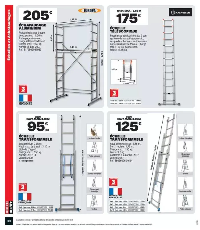 J’aménage mon extérieur à prix dépôt du 11 avril au 29 mai 2025 - Catalogue page 48