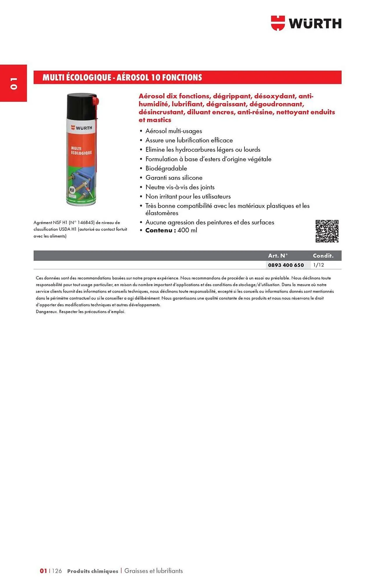 Catalogue Würth du 12 mai au 31 décembre 2025 - Catalogue page 134