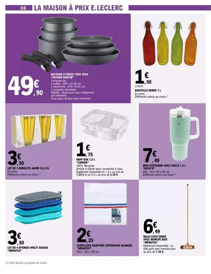 TRAFIC POUVOIR ACHAT 6 - MIXTE du 6 mai au 17 mai 2025 - Catalogue page 30