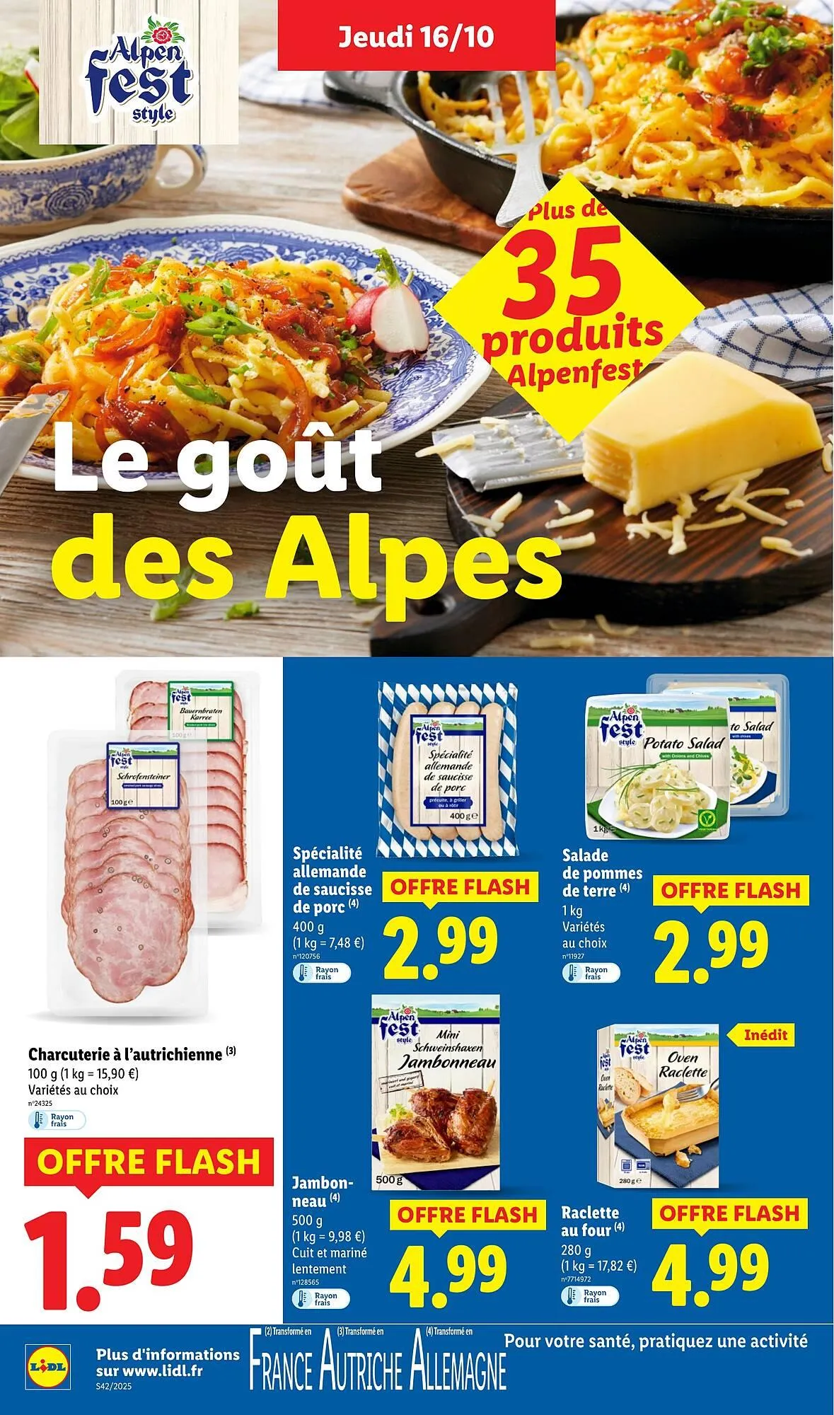 Catalogue Lidl du 16 octobre au 22 octobre 2025 - Catalogue page 32
