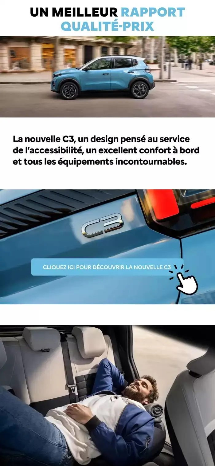 Citroën Nouvelle C3 C-BOOK du 15 janvier au 15 janvier 2026 - Catalogue page 10