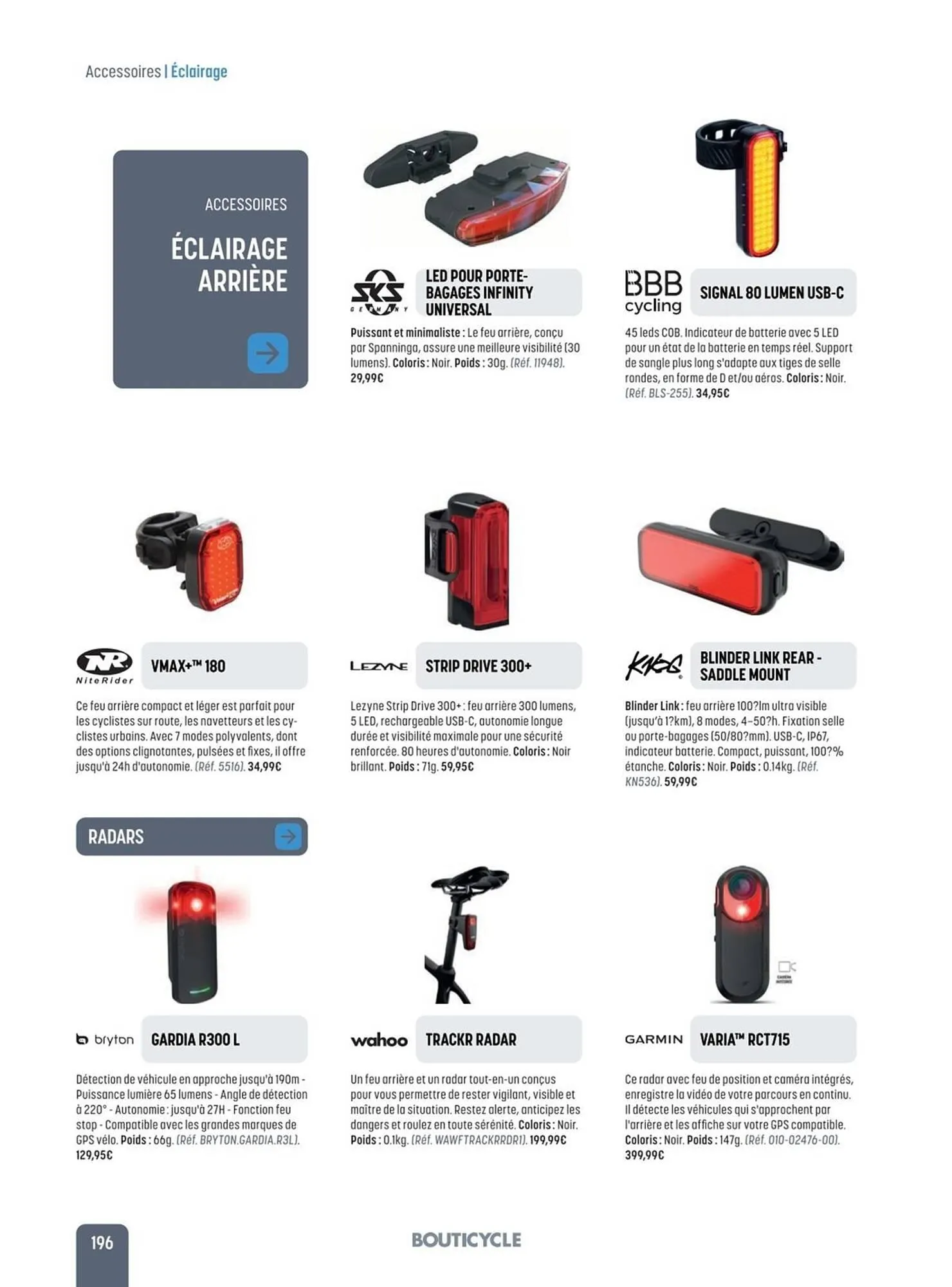 Catalogue Bouticycle du 27 janvier au 31 décembre 2026 - Catalogue page 196