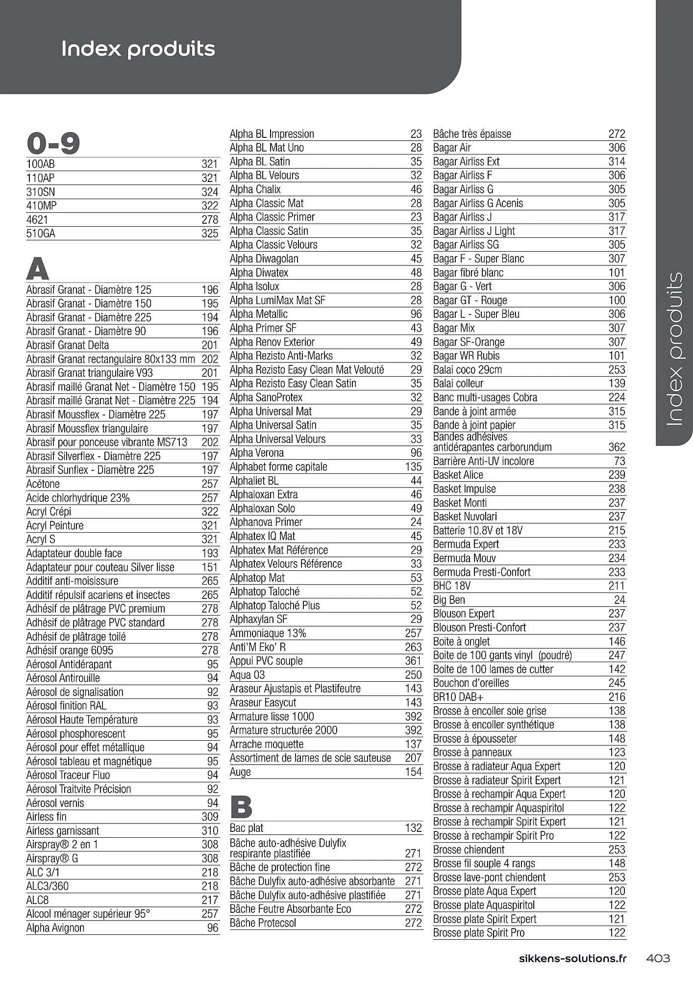 Catalogue Sikkens Solution du 1 janvier au 28 décembre 2025 - Catalogue page 336