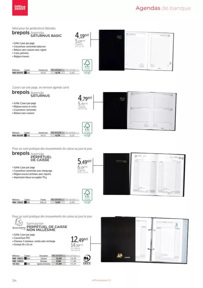 Catalogue agendas de bureau 2024-2025 du 8 octobre au 31 décembre 2025 - Catalogue page 27