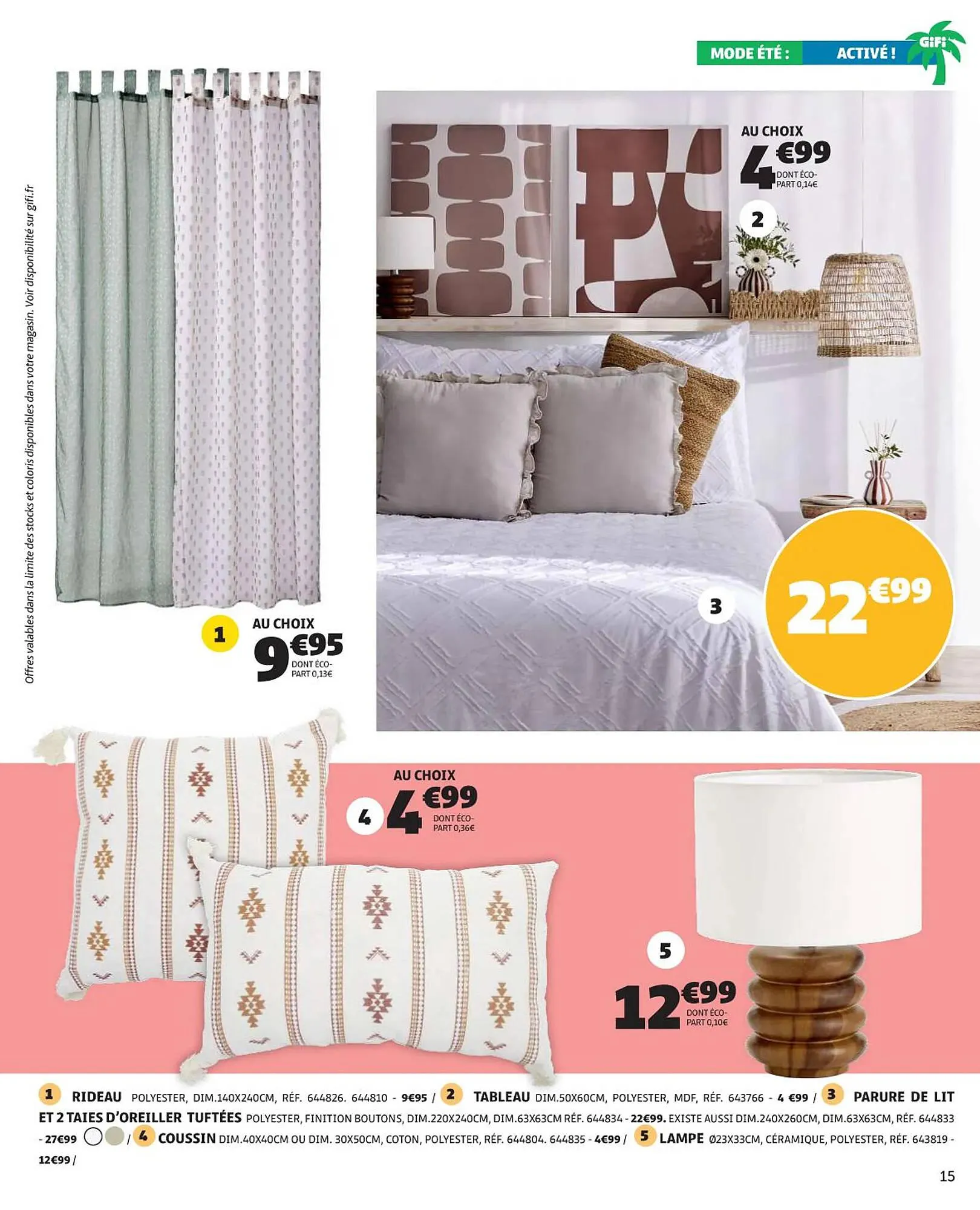 Catalogue Gifi du 12 mai au 25 mai 2026 - Catalogue page 15