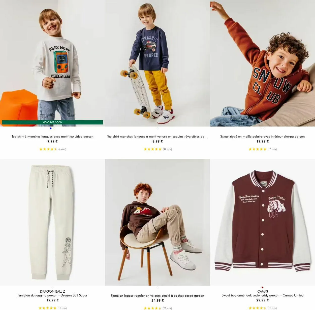 Gémo Catalogue actuel du 30 avril au 13 mai 2025 - Catalogue page 21