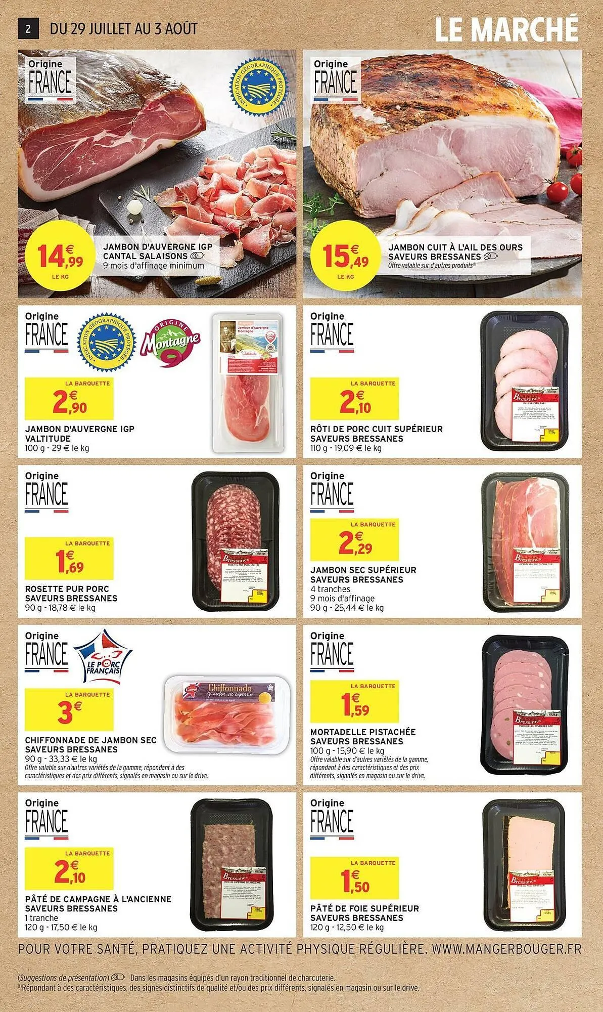 Catalogue Intermarché du 29 juillet au 3 août 2025 - Catalogue page 2