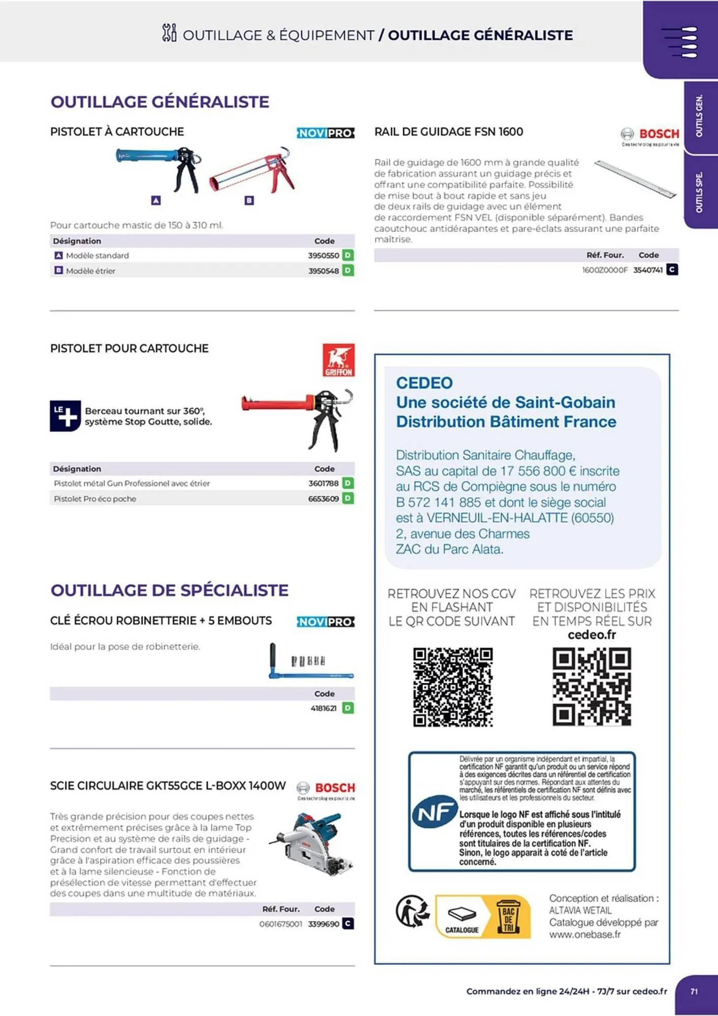 Catalogue Cedeo du 10 octobre au 28 février 2026 - Catalogue page 71