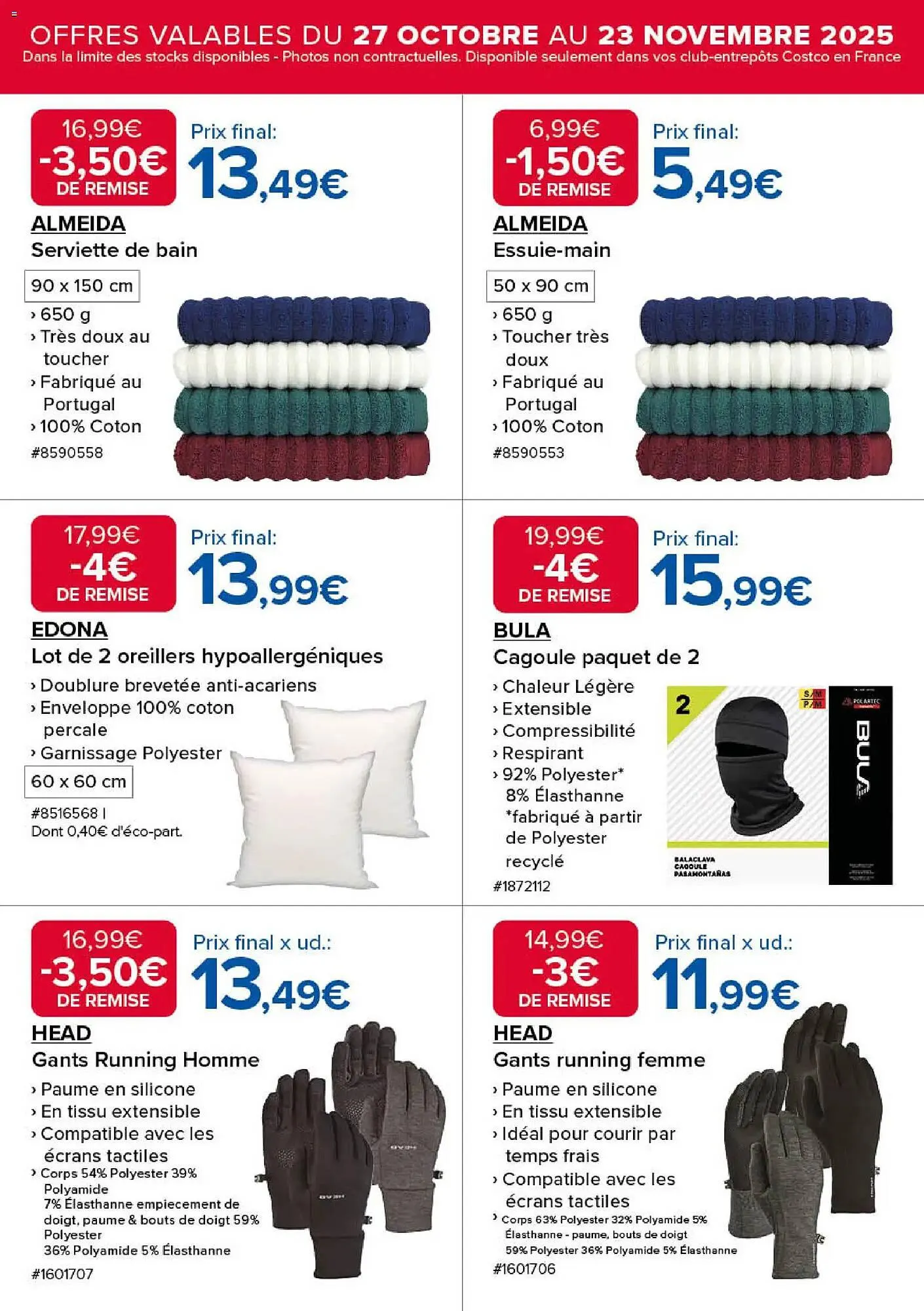 Catalogue Costco du 27 octobre au 23 novembre 2025 - Catalogue page 12
