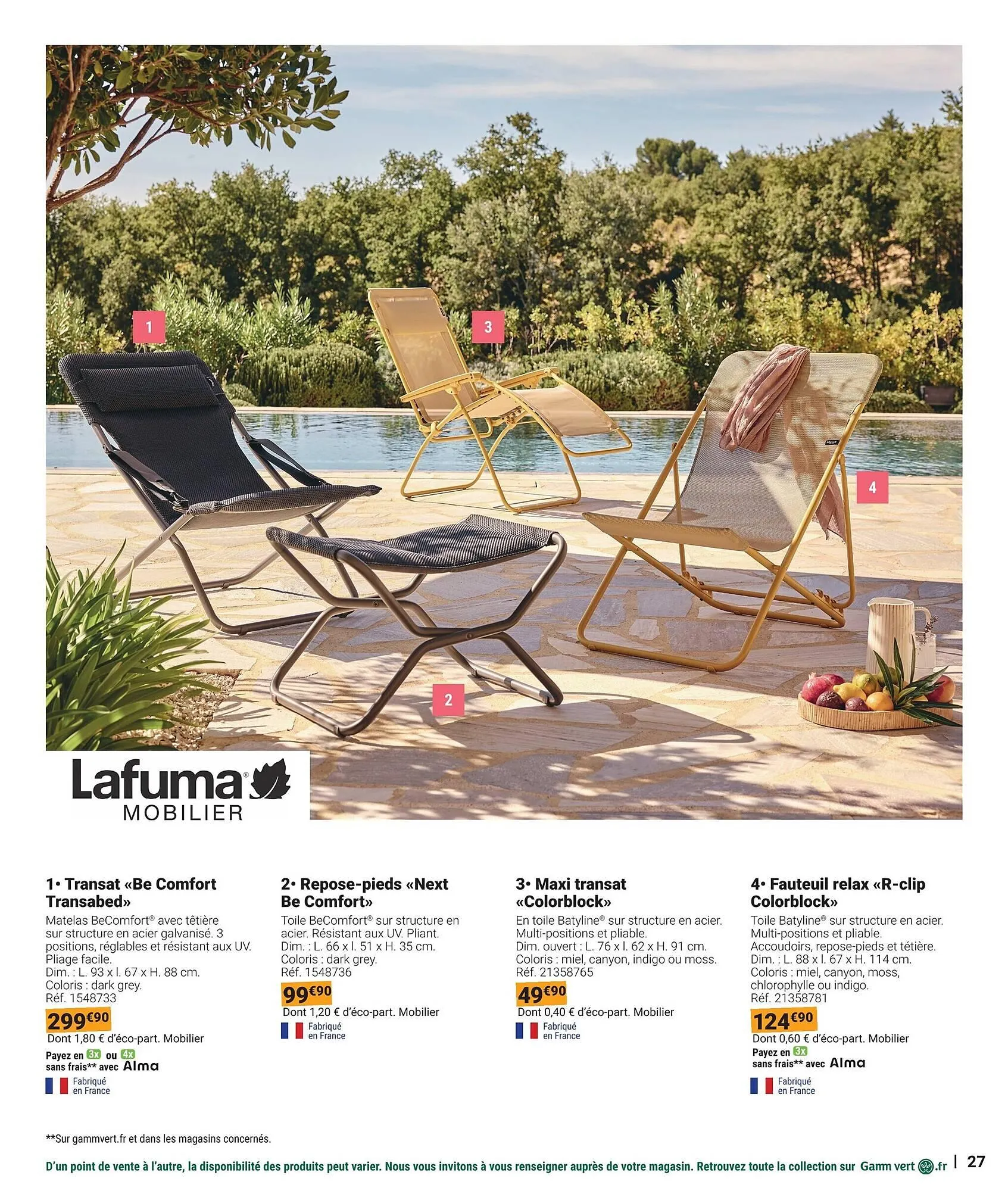 Catalogue Gamm vert du 18 mars au 31 mai 2026 - Catalogue page 27