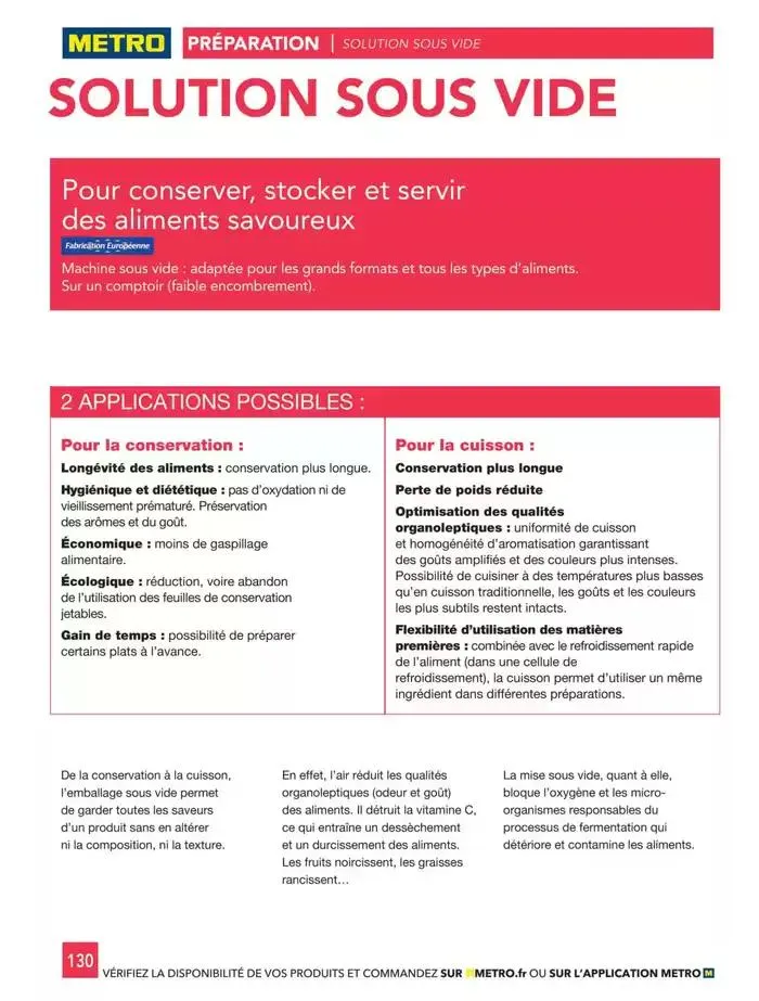 Metro #CHR du 2 janvier au 31 décembre 2025 - Catalogue page 34