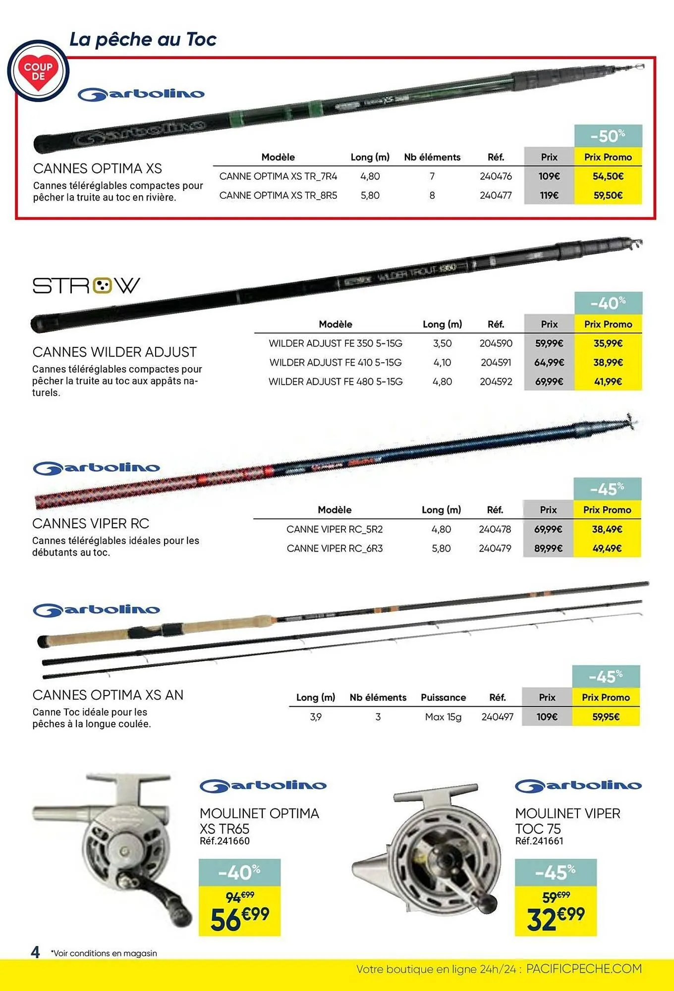 Catalogue Pacific Pêche du 11 février au 16 mars 2026 - Catalogue page 4